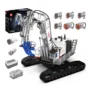 Mould King 17062 Pneumatic Demolition Excavator Engineering Machine Building Block Brick 4195 PCS Assembly Kit for Children Adult Christmas Birthday...