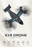 [#Ιστορικό_χαμηλό] Eachine E19: Ένα “περίεργο” Drone, με ενσωματωμένη 720p κάμερα και 3 μπαταρίες με τιμές απο 26€!