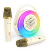 BlitzMax BM-K10 : Mini Karaoke για παιδιά, με πολλά φωτάκια, και δύο ασύρματα μικρόφωνα, στα 27.9€!