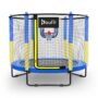 Doufit 5FT Trampoline for Kids 150kg Capacity with Basketball Hoop