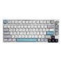 GAMAKAY TK75 75% Mechanical Keyboard Customized Red/Yellow Switch Hot Swapable Triple Mode RGB 81 Keys PBT Cherry Profile Keycaps Type-C...