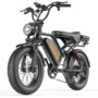 HEADEER BK20 Electric Bike 48V 20AH Battery 750W Motor Recommended Top Speed 25KM or H Mechanical Disc Brakes 20+4.0inch Tires...