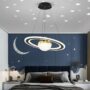 45W/50W Decorative Star Projection Saturn Chandelier
