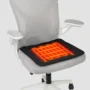IPRee USB Heated Stadium Seat Cushion with 3 Adjustable Temperature Levels