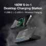 BlitzWolf BW-S27 160W 6-Port USB PD Desktop Fast Charger 2xUSB-A+4xUSB-C