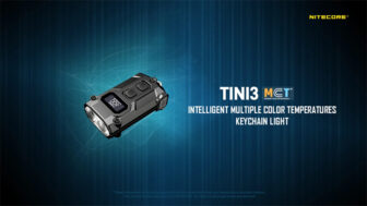 Nitecore Tini3 : Ενας τρομερός επαναφορτιζόμενος φακός-μπρελόκ, με διπλό LED φωτεινότητας 600 Lumens και μήκος μόλις 4.7 εκατοστά στα 31.5€!