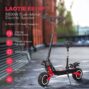 LAOTIE ES18P 60V 21700 Battery 33.6Ah 2800W*2 Dual Motor Foldable Electric Scooter With Saddle Mileage 200kg