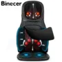 Binecer MP1.2 Neck And Back Massager With Heat Shiatsu Massage Chair Portable With Rolling Kneading Massage Cusion For Full Back...