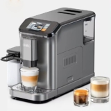 [#Ιστορικό_Χαμηλό] HiBREW H16: Αυτόματη μηχανή espresso με ενσωματωμένο μύλο και αφρόγαλα για 6 είδη καφέ