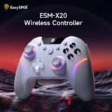 EasySMX ESM-X20 : Ασύρματο χειριστήριο με Hall effect joystick και 1000Hz polling για Switch, PC & Steam Deck
