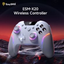 EasySMX ESM-X20 : Ασύρματο χειριστήριο με Hall effect joystick και 1000Hz polling για Switch, PC & Steam Deck