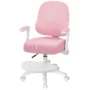 Hoffree Kids Desk Chair Ergonomic Children Study Task Chair with Adjustable Height Flip up Armrests Footrest Auto Lock Wheels Breathable...