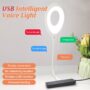 USB Intelligent Voice Control Night Light 3 Color Temperatures Voice Activated