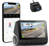 V55+ Dashcam: Καταγραφή διαδρομών, με εμπρόσθια και οπίσθια κάμερα, ADAS, και 24ωρη παρακολούθηση!