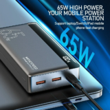 MoveSpeed K30 : Power Bank με 30.000mAh μπαταρία και φόρτιση 65W, στα 58.2€ απο Ευρώπη.