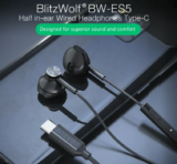 BW-ES5: Φοβερά Type-C (!!) ακουστικά για το smartphone σας με 12€ από Αγγλία!