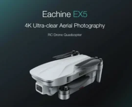 Eachine EX5: Ένα σούπερ, Foldable, Drone με 4Κ HD κάμερα στα 81.7€!