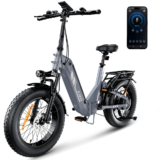 iScooter EB8: Το αναδιπλούμενο fat bike που «διαβάζει» το πόδι σου χάρη στον torque sensor