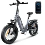 iScooter EB8 Torque Sensor Electric Bike 48V 15AH 250W Peak 1000W Motor 25KM or H Max Speed 90 144KM Range...