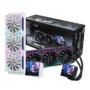 Lovingcool 360mm ARGB PC Water Cooling Radiator CPU Liquid Cooler with DIY 4 Inch Video Display Screen ARGB PWM Control...