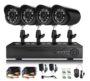 GUUDGO 4CH AHD5 IN 1 Surveillance Camera System AHD Security Network WiFi HD Monitor Home