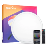 [#Ιστορικό_Χαμηλό] BlitzWill BW-CLT2: Smart , RGB φωτιστικό 40cm με έλεγχο μέσω εφαρμογής, και φωνητικές εντολές, στα 45.9€!