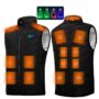 TENGOO HV-15 Heated Vest 15 Areas Heating USB Electric Thermal Clothing Winter Warm Vest