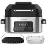 Chefree AFG01 : Grill, φουρνάκι και Air-Fryer με δοχείο 6 λίτρων , για να χορτάσουν πολλοί!