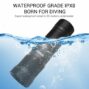 SMACO F2 IPX8 Monolation Strong Light Diving Flashlight Underwater 300m Professional Diving