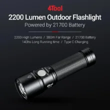[#Ιστορικό_Χαμηλό] Nextool 4Tool ED20 : Μικρός και αδιάβροχος φακός τσέπης, με ενσωματωμένη μπαταρία 4700mA και 2200 lumens με 23€!!