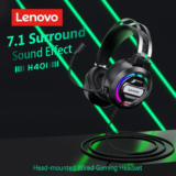 [#Ιστορικό_χαμηλό] Lenovo H401 : Over-ear Headset με USB και 3.5mm σύνδεση, μικρόφωνο, LED και 7.1 Surround με 20.7€