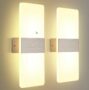 KINGSO 2 Pack Applys Led Wall Lamp