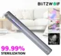 BlitzWolf BW-FUN9 UV Sterilamp Handheld Charging Household White LED Sterilization Lamp 2 in 1 Disinfection Lighting Lamp
