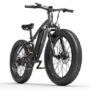 GOGOBEST GF600 Electric Bike 48V 13Ah Battery 1000W Motor 26x4.0 inch Fat Tire Aluminum Alloy Frame Shimano 7-speed Shift Max...