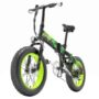 LANKELEISI X2000 PLUS Moped Electric Bike Folding Bike 12.8Ah 48V 1000W 40km/h Max Speed Max Load 150kg