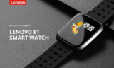 Lenovo E1 Smart Watch : Ελαττώστε τις υποχωρήσεις με μόλις 27€