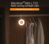 [Με VIP κουπόνι] BlitzWolf BW-LT22: Δυνατό (120lm) μαγνητικό φωτάκι νυχτός με αισθητήρα κίνησης στα 11,4€ από Τσεχία!