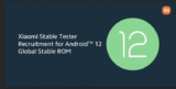 Η Xiaomi ανακοινώνει την αρχή της Beta για το Android 12 στα Mi 11 και ψάχνει θύματ.. εεε Testers.