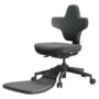 NEWTRAL MT-M Standing-Mate Ergonomic Standing Desk Chair, 5-in-1 Adaptive Seating, 167° Flip Backrest, Adjustable Seat Height 46-57cm, Seat Depth 38-44cm,...