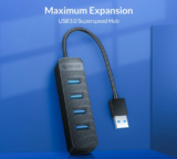 Orico USB hub με 4 usb3.0 και μία Type-C στα 9,4€ με PDM