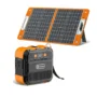 Flashfish A101 120W 96Wh 26400mAh Portable Power Station + 18V 60W Foldable Solar Panel,