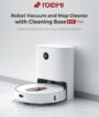 ROIDMI EVE Plus Robot Vacuum Cleaner Sweeping Vacuuming Mopping Function 2700Pa Antibacterial and Deodorzing Technology Suction Laser Navigation with Smart...