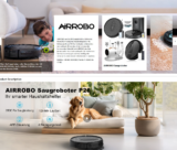 [#Ιστορικό_Χαμηλό] AIRROBO P20 – Budget ρομποσκούπα με δικό της app, 120λ. αυτονομία και 2800Pa δύναμη στα 95.4€ από Ευρώπη!