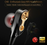 [Νέα ΧΑΜΗΛΟΤΕΡΗ τιμή] TOPK CK-8 : Hi-Res ακουστικά 3.5mm με εντυπωσιακή εμφάνιση και πολύ καλό ήχο στα 3€!!