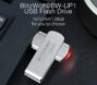 BlitzWolf® BW-UP1 USB 3.0 Flash Drive Aluminium Alloy Pendrive 360° Rotating Cover Thumb Drive U Disk 16GB 32GB 64GB 128GB...