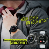 Vibe 6: Το νέο ρολόι της σειράς “Vibe”από την Zeblaze έχει BT Call, έως 15 ημέρες αυτονομία και 128MB για να αποθηκεύσετε σ’ αυτό 20 τραγούδια, ενώ στοιχίζει μόνο 37.2€!!