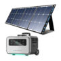 ZENDURE SuperBase Pro 2000 Portable Power Station 2096Wh Large Capacity + BLUETTI SP120 120W Foldable Solar Panel